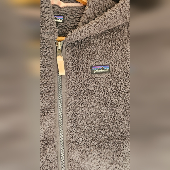 Patagonia Girls Fleece hoodie full zipper pullover Jaquet size 7/8 - Picture 7 of 14